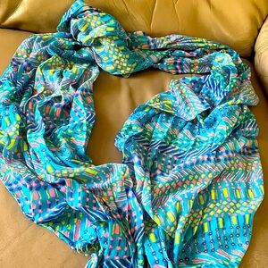 Aerie Vibrant Multicolor Scarf